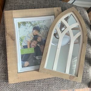 Frame and Mirror Set